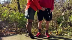 play BBW MILF FETISH: Public de plein air en nylons pour mon beau-fils en droit