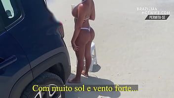 play Sexy Muschi beim Sex im Sand